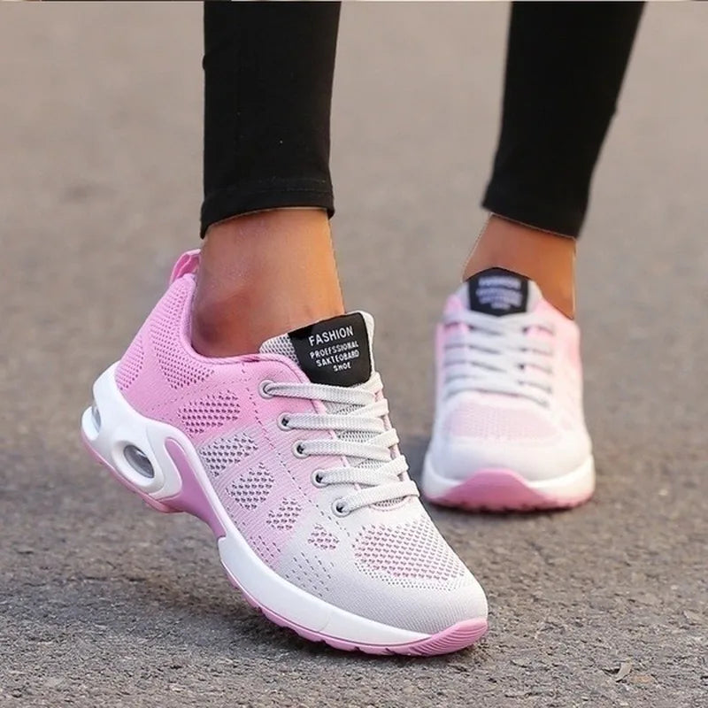 Women Running Shoes Breathable Casual Shoes Outdoor Sneakers