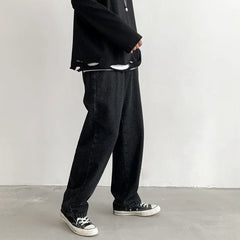 Classic Style Colors Men's Ins Style Straight Jeans Fashion