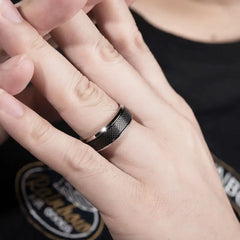 Stainless Steel Men Rings Fashion Jewelry