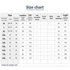 Cargo Jeans Men Streetwear Denim Jogger Pants Baggy Harem