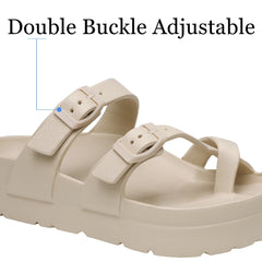 Summer Platform Sandals For Women Thick Sole Sandals Non-slip Lightweight