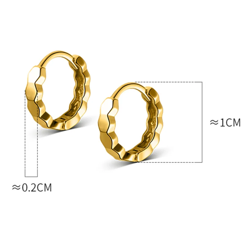 Simple Ear Buckles Fashion Charms Hoop Earrings