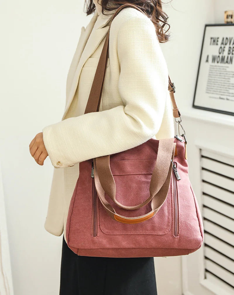 Women's Canvas Shoulder Bag Fashion Outdoor