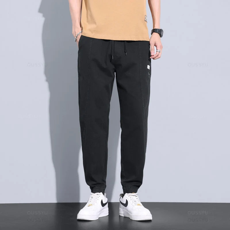 Jogger Pant Cargo Jeans Casual Harem Denim Sweatpants