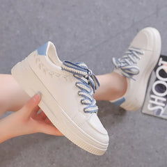 Women Platform Casual Shoes Height Increasing Chunky Sneakers