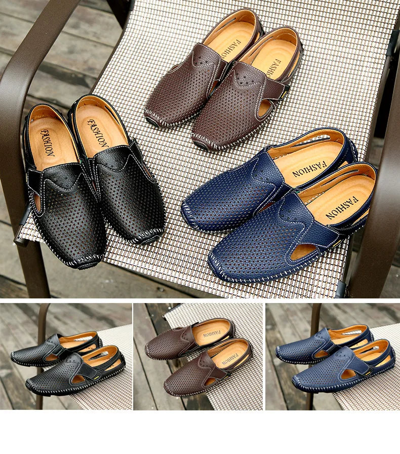 Fashion Men Shoes Casual Brand Slip-On Summer Loafers Moccasins