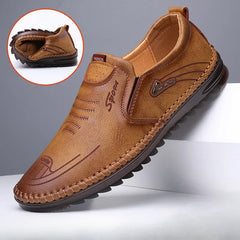 Men Shoes Handmade Leather Footwear Male Casual Business Flats