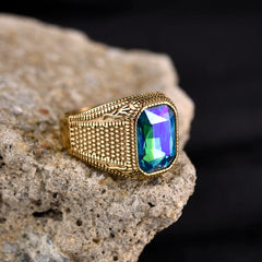 Gemstone Styles Rings Classic Fashion Trend Jewelry