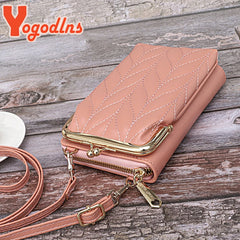 Fashion Small Phone Bag For PU Leather Shoulder Messenger Bag