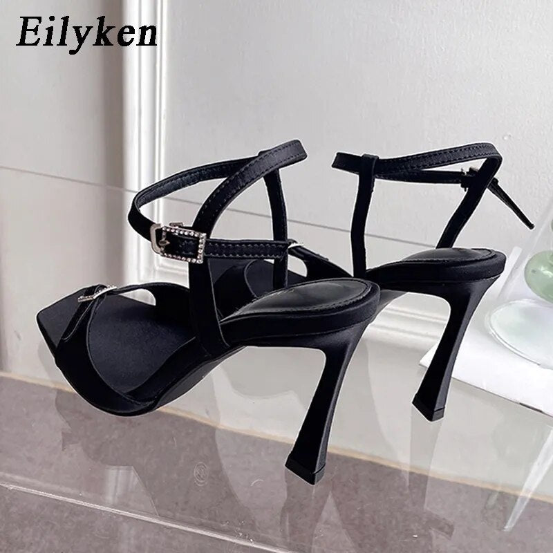 Design Buckle Strap Modern Sandals Fashion High Heels