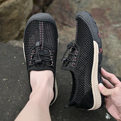 Men Casual Shoes Breathable Mesh Shoes Summer Sneakers