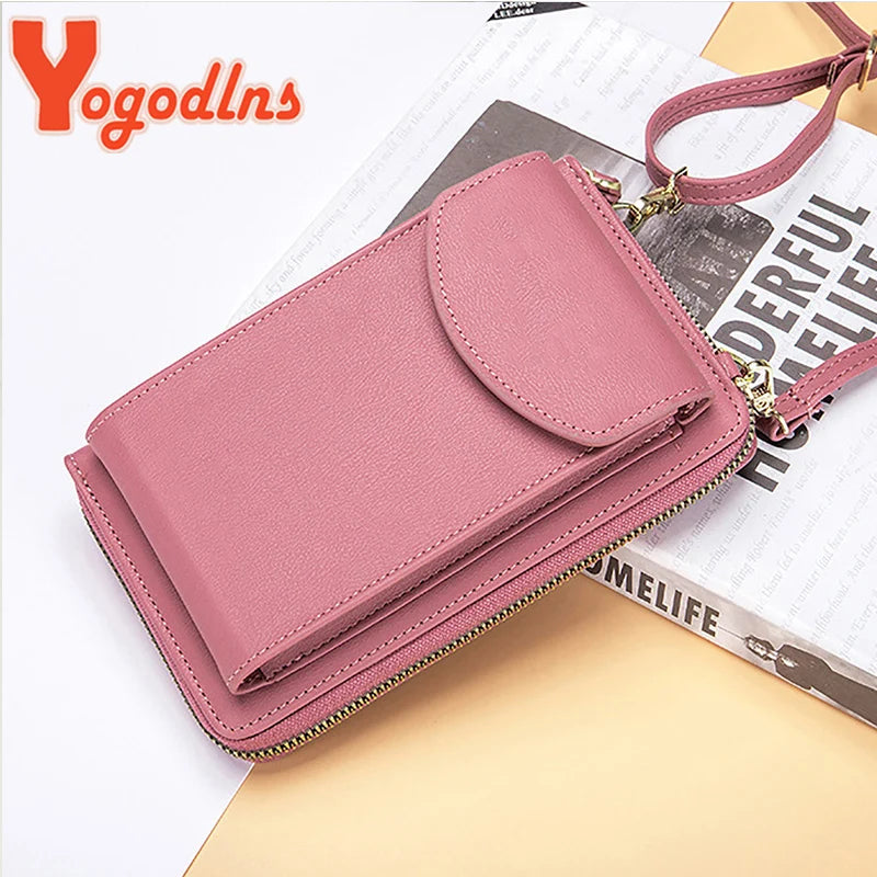 Fashion Mobile Phone Bag for PU Leather Small Crossbody Bag