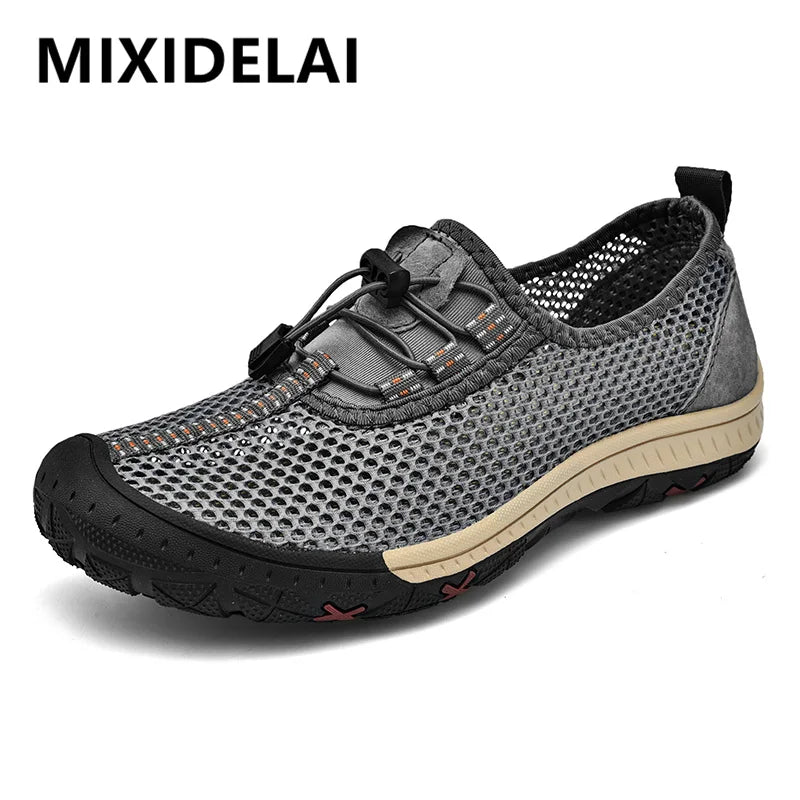 Men Casual Shoes Breathable Mesh Shoes Summer Sneakers