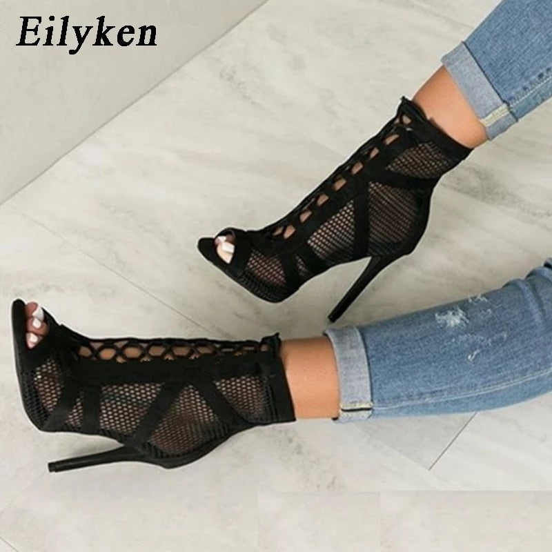 Fashion Shoes  Thin Heels Open Toe Dancing Sandals