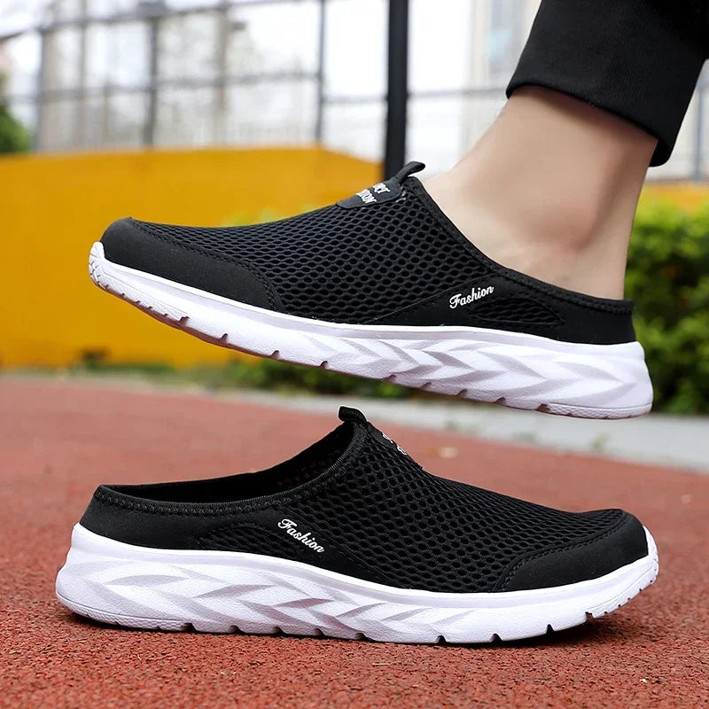 Mesh Shoes for Men Soft Summer Lightweight Comfortable Slip-On