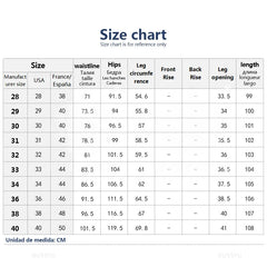 Clothing Jeans Men Stretch Light Blue Denim Fashion Pleated Retro Pocket