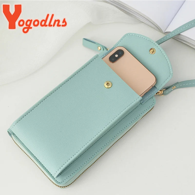 Fashion Mobile Phone Bag for PU Leather Small Crossbody Bag