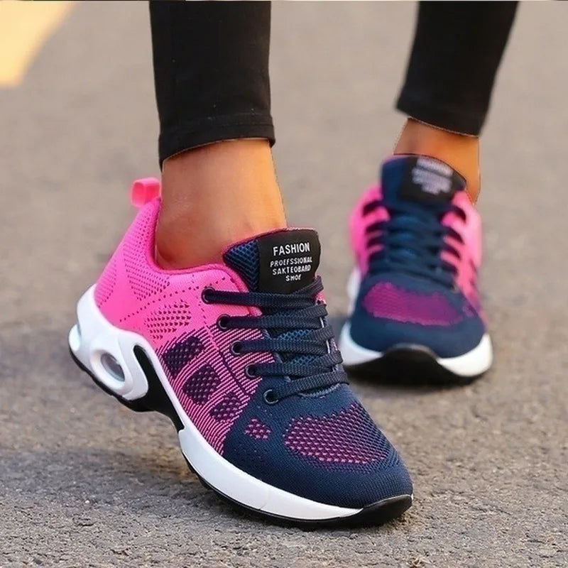 Women Running Shoes Breathable Casual Shoes Outdoor Sneakers