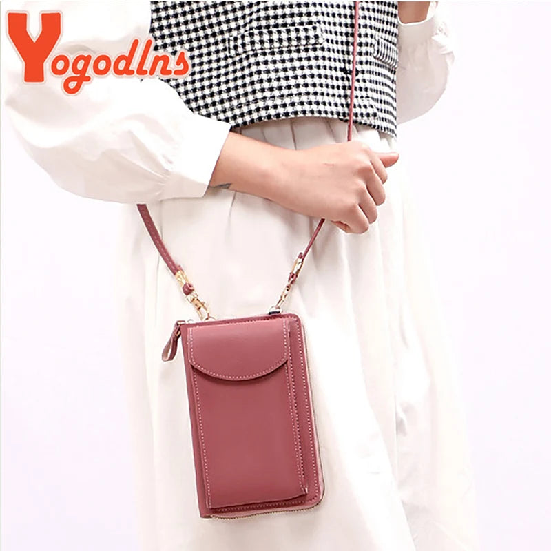 Fashion Mobile Phone Bag for PU Leather Small Crossbody Bag