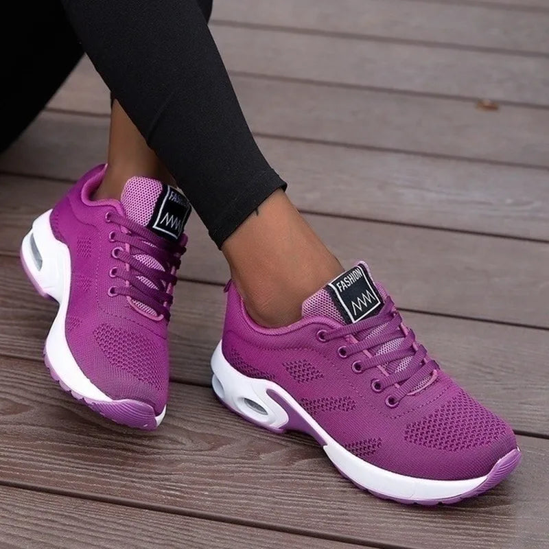 Women Running Shoes Breathable Casual Shoes Outdoor Sneakers