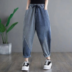 Fashion Versatile High Waist Drawstring Women's Oversize Harem Pants