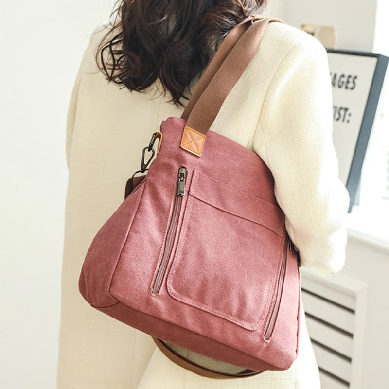 Women's Canvas Shoulder Bag Fashion Outdoor