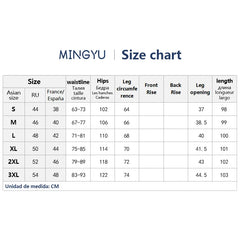 Men's Jeans Cotton Fashion Pants Thick Streetwear