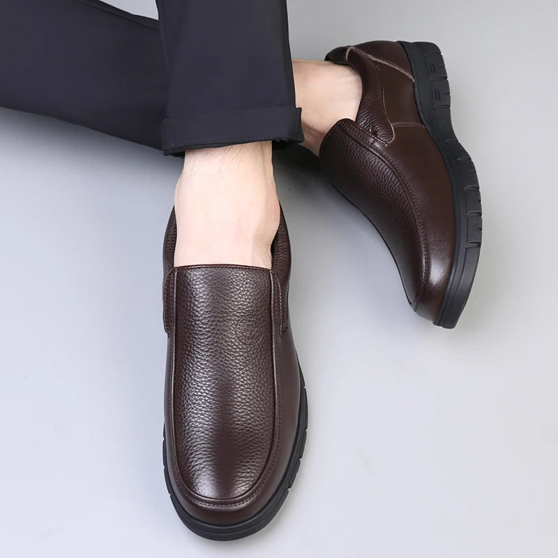 Casual Shoes Loafers Breathable Formal Dress Shoes Slip-on Driving Shoes