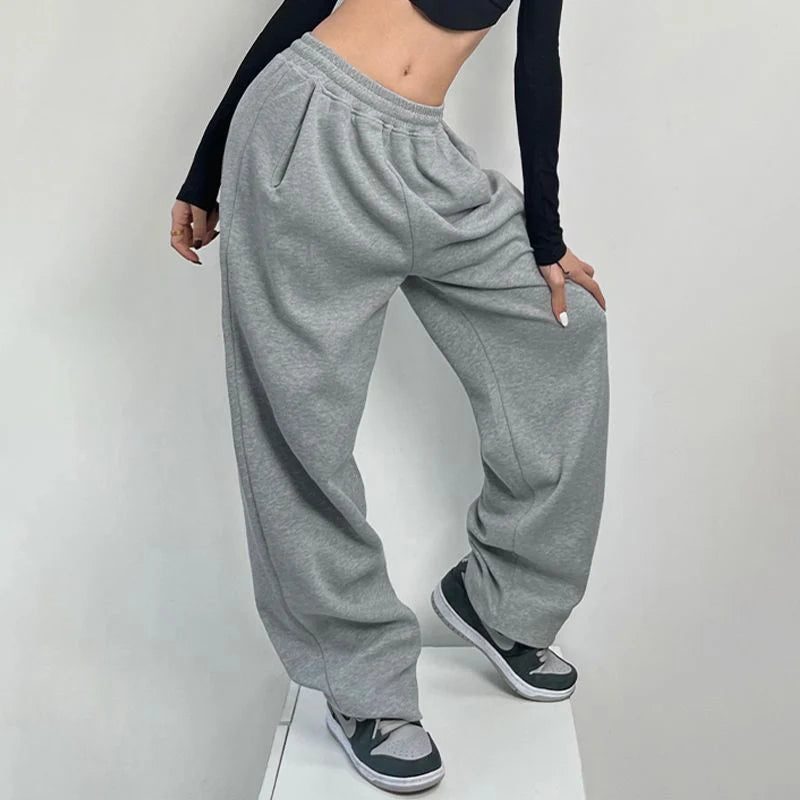 Baggy Sweatpants Hippie Y2K Style Jogger Sports Pants High Waist