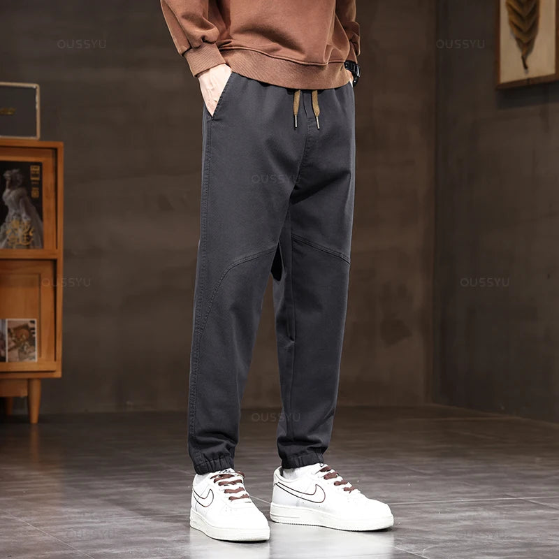 Jogger Casual Pants Men Harajuku Cargo Pant Harem Trousers