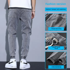 Loose-fit Men's Jeans Casual Versatile Trendy Long Pants