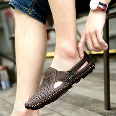 Fashion Men Shoes Casual Brand Slip-On Summer Loafers Moccasins