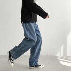 Classic Style Colors Men's Ins Style Straight Jeans Fashion
