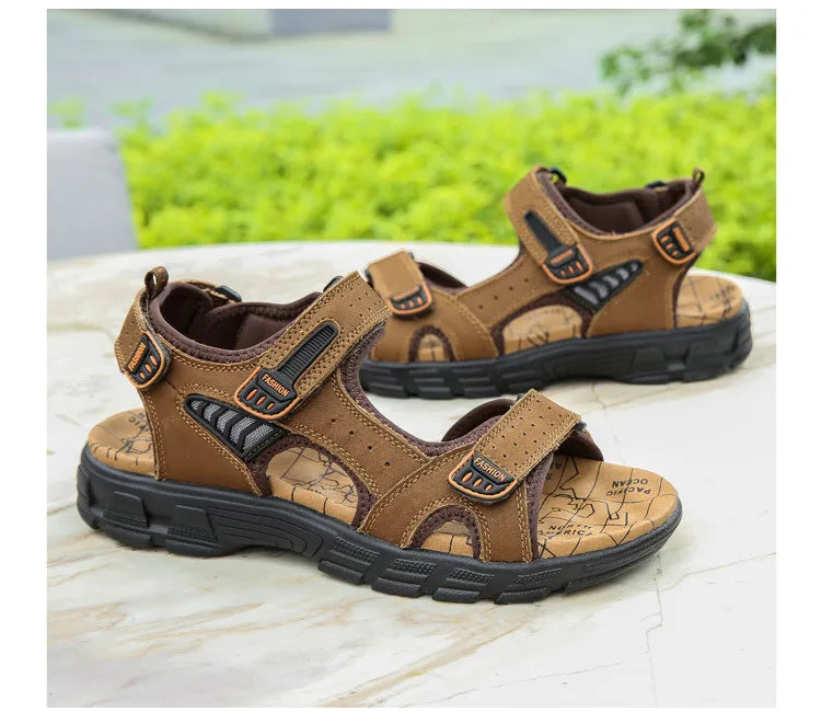 Men's Sandals Soft Casual Beach Hiking Shoes