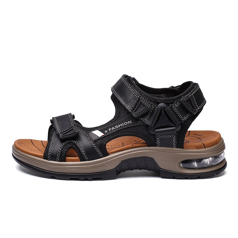 Sandals Men Gladiator Beach Sandals Soft Comfortable Outdoors Wading Shoes