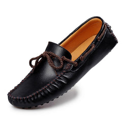 Loafers Shoes Men Low Cut Lacing Casual Shoes Drive