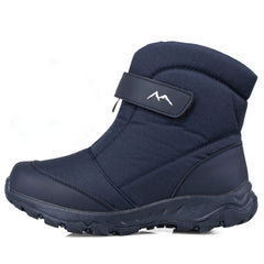 Winter Boots Men High-top Water-resistant Shoes Warm Snow Boots