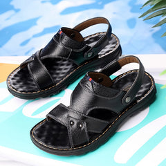 Men Sandals Platform Wear-resistant Beach Shoes Breathable Leisure Footwear