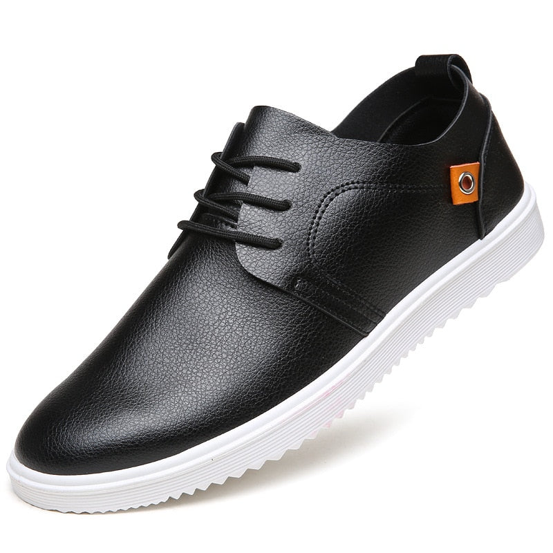 Men Casual Shoes Comfortable Flat Shoes Lace Up Oxfords Shoes