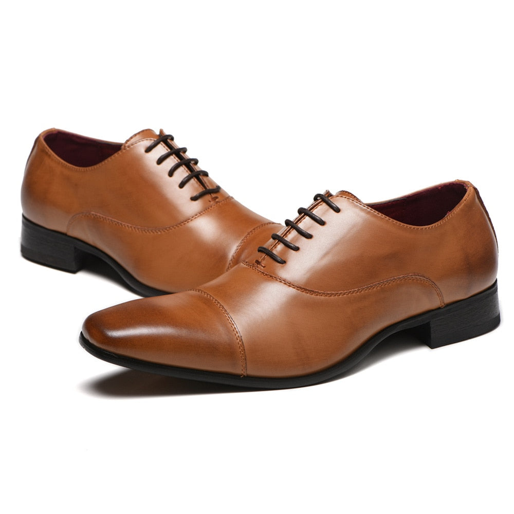 Men Shoes Dress Shoes Business Lace-up Footwear Formal Shoes