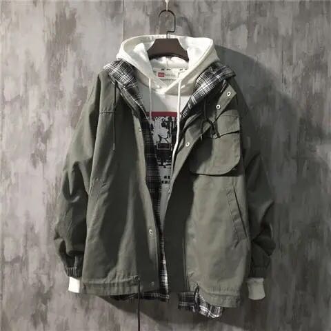 Jackets And Coats Bomber Jacket Men Windbreaker Jacket