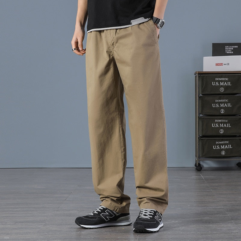 Summer Men's Loose Plus Size Casual Pants