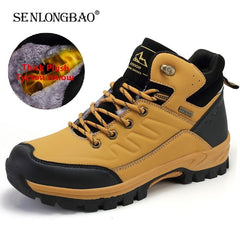 Winter Snow Boots Warm Men Boots Non-slip Waterproof Ankle Boots