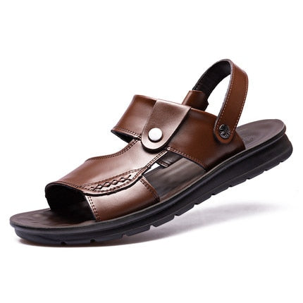 Calf Men Sandals,Sports Slippers Men Cow,Beach Shoes