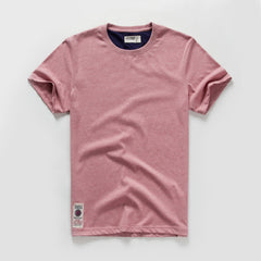Men T-shirt Causal O-neck Basic High Quality Classical Tops