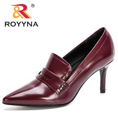 Designers Original Top Quality Women Pumps Pointed Toe Thin Heels Dress Shoe