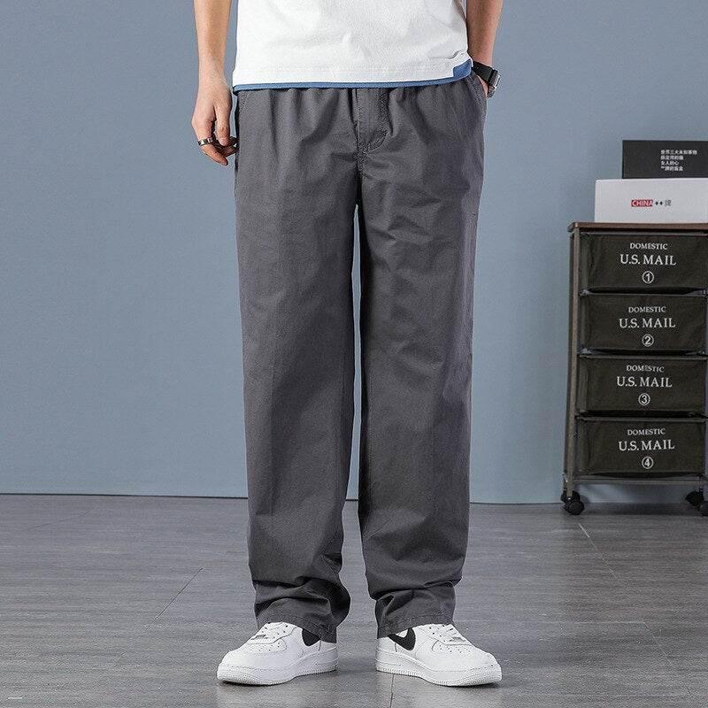 Summer Men's Loose Plus Size Casual Pants