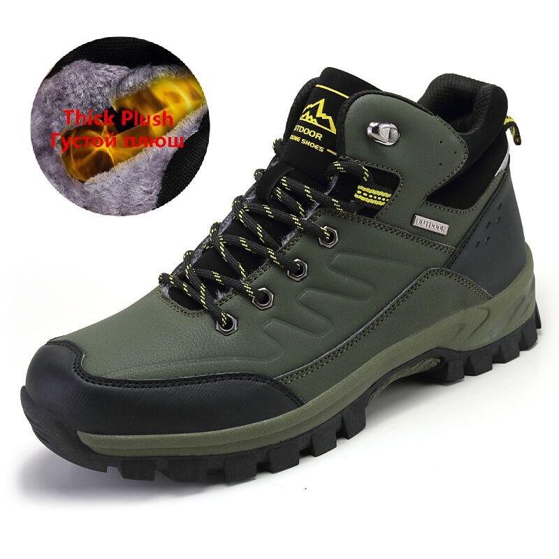 Winter Snow Boots Warm Men Boots Non-slip Waterproof Ankle Boots