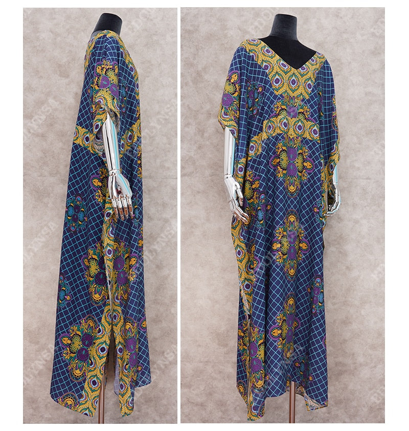 Long Beach Cover up Pareos de Playa Mujer Beach Kaftan