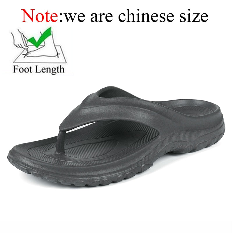 Summer Men Flip Flops Rubber Slippers Beach